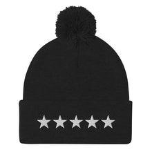 Load image into Gallery viewer, The 5 Star Pom Pom Hat
